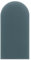 DecoNest Wandkissen, Wandpolsterung, Wanddekoration, ovales Bettkopfteil, 3D-gepolstertes Wandpaneel 30 x 100 cm Maritim