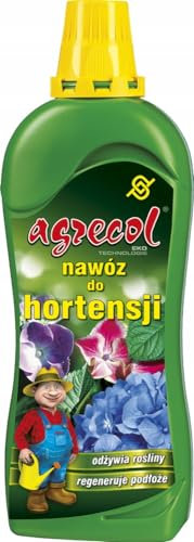 Agrecol Hortensien Flüssigdünger Nährstoff 750 ml, natürlicher Pflanzenschutz, Flüssigpflanzenschutz und -pflege