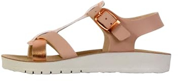Geox Girls J Costarei Gi Sandal, Lt Rose Rose Gold, 5 UK Child