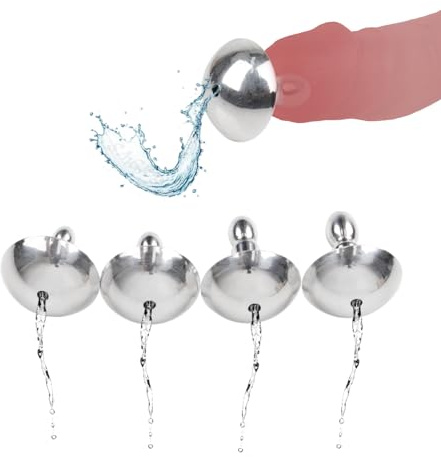 SMGKB Neu Edelstahl Hohl Dilator Harnröhre Männer,Katheter Harnröhre Mann,Harnröhren Nagel,Dilatoren,Harnröhren Dilatatoren Männer,Harnröhrendehner für Männer,Sex Spielzeug für die Männer (4Pcs)
