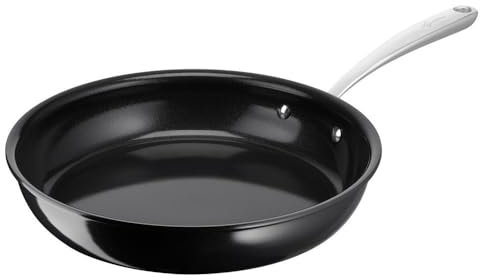 Lagostina Desideria, Padella 28 cm, Rivestimento in Ceramica Antiaderente, Fatta per Durare, Ridotto Impatto Ambientale, 010275040128