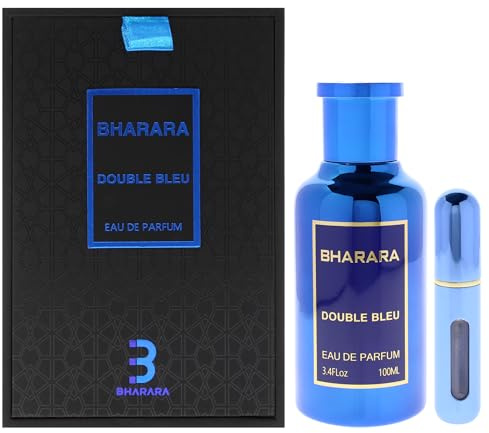 Double Bleu by Bharara for Men Eau de Parfum, 100 ml