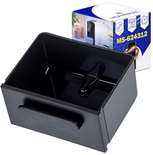 Coffee Pod Machines Drip Tray with Original Code MS-624312 for Krups for Nespresso Essenza Mini - Warranty 10 Years - MONTERAL