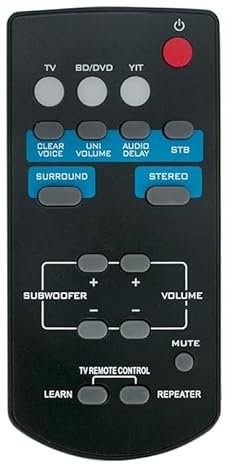 Remote Control FSR60 WY57800 Replace For Yamaha Soundbar ATS-1010 YAS-101 YAS-101BL YAS-CU201 ATS1010 YAS101 YAS101BL