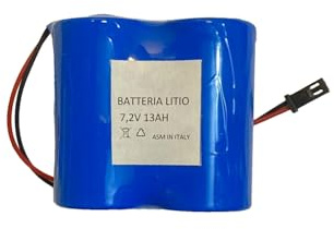 SAET IS 2ER34615M 7,2V 13Ah Batteria Litio con connettore SAET IS - compatibile con SAFT 2LSH20
