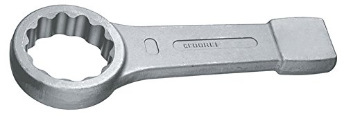 GEDORE Schlag-Ringschlüssel 55 mm, Hochpräzise Schlüsselweite, Robust für Industrie & Handwerk, Made in Germany - 55mm