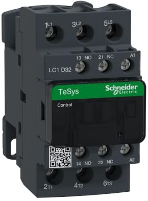 Schneider Electric TeSys D LC1D Leistungsschütz / 115 V ac Spule, 3 -polig 3 Schließer, 690 Vac / 32 A