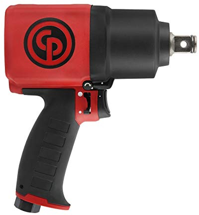 Chicago Pneumatic CP7769 Druckluft-Schlagschrauber (3/4 Zoll), industrielles Reparatur- und Montagewerkzeug, Pistolengriff, Doppelhammer, max. Drehmomentausgang 426.7 m, lbf/1650 Nm, 6500 U/min