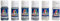 Italeri 510000431 - Lot de 6 flacons en Acrylique Moderne USAF/U.S. Navy Avion, 20 ML