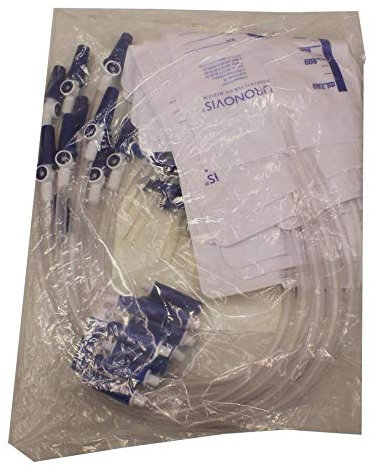 BF-Comfort Beinbtl.750 ml 50 cm m.Vlies Ablauf 10 St