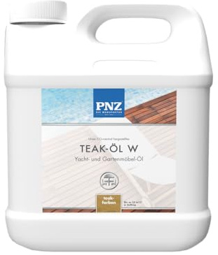 PNZ Teak-Öl W (Yacht- und Gartenmöbelöl), Gebinde:10L, Farbe:teakfarben