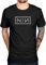 Official Nine Inch Nails Classic Grey Logo T-Shirt, Black, M