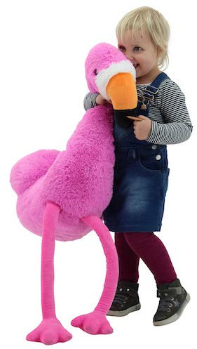 Sweety Toys- Plüsch 10974 Flamingo Rosa Peluche 100 cm, Colore