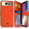 KARYLAX Etui Portefeuille Orange (Ref.4-A) pour Smartphone Altice S40