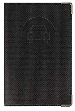 Color Pop Porte-papiers Voiture Nouveau permis - France - PVC – papiers français – Carte Grise Nouveau permis Conduire – 13,8 x 9 cm (Noir)