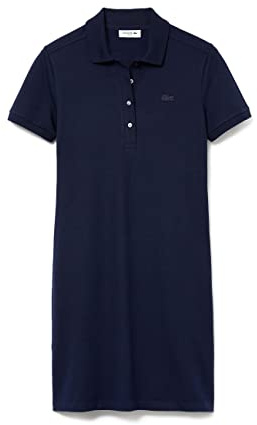 Lacoste Damen Ef5473 Robe, Blau, 44