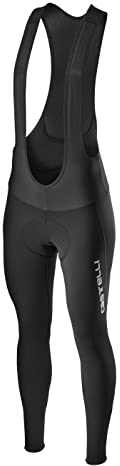 Castelli 4520527-010 ENTRATA Wind BIBTGHT Salopette da Ciclismo Uomo, Black, Taglia L