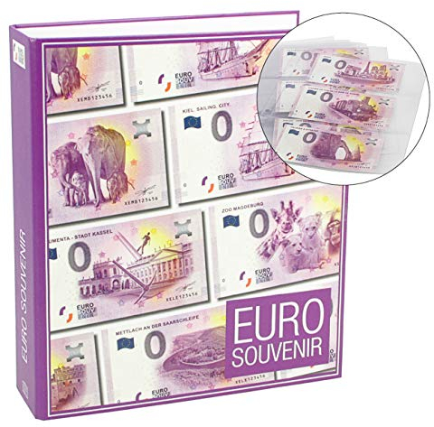 SAFE 3103 Vordruckalbum 2019 Bundesrepublik Deutschland 0 Euro Schein | Sammelalbum 0 Euro-Banknoten inklusive 58 Einsteckblätter & farbigen Vordruckblättern