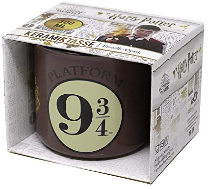 Warner Brothers Harry Potter 13273 Keramiktasse in Emaille-Optik, Keramik