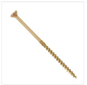 DMX - Holzschrauben Torx -Konstruktionsschrauben - Spanplattenschrauben -Terrassenschrauben - Torxkopf gehärteter Kohlenstoffstahl - CS - 5mm - TORX - Zink galvanisiert - 5x60 (200 St./Verp.)