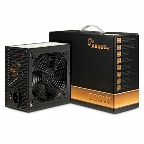 Inter-Tech ArgusNT BPS-500 Unidad de Fuente de alimentación 500 W 20+4 Pin ATX Negro