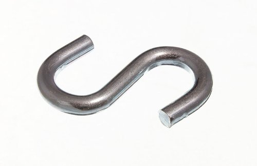 One Stop DIY S-Haken, verzinkt, rostbeständig, Stahl, 50 mm, 100 Stück