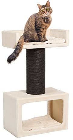 CanadianCat Company | Kratzbaum Cavell | Katzenbaum Kratzstamm | ca. 60 x 36 x 106 cm | Beige