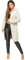 GirlzWalk® Women Ladies Cardigan Cable Open Front Knitted Oversized Long Hooded Chunky Jumper Cape Top Sweater Knitwear Loose Coat Size 8-18 (Cream)