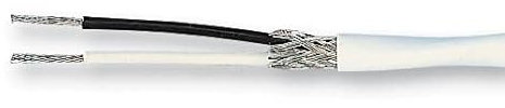 Cable, 24AWG, SCRN, 2CORE, 100M, Multicored Cable, Multicore Cable, Tinned Copper Cable, Reel of 328ft, 100m