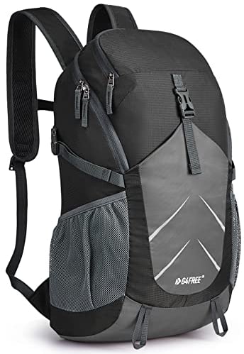 G4Free 30L Ultraleicht Faltbarer Trekkingrucksack Damen Herren Wanderrucksack Daypack Reiserucksack für Outdoor Wandern Camping Reisen Klettern