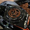 Resin Bike Aufkleber für Motorrad Kompatibel mit KTM Duke 125-200 - 250-390 2021 2022 Schwarz. Tankdeckelschutz vor Stößen und Kratzern. 3D-Harzklebstoff - Stickers
