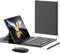 SHIEID Samsung Galaxy Z Fold 4 Keyboard with Bluetooth Mouse and Capacitive Pen Bluetooth Keyboard Wirelessly Connects with Leather Cover for Galaxy Z Fold4 & Galaxy Z Fold3, Black