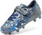 DREAM PAIRS Fußballschuhe Kinder Jungen Fußballschuhe Mädchen Atmungsaktive Fussball Schuhe Unisex Halle Trainingsschuhe Sportschueh für Outdoor,Size 36,Dunkelgrau/Königsblau,SDSO2307K