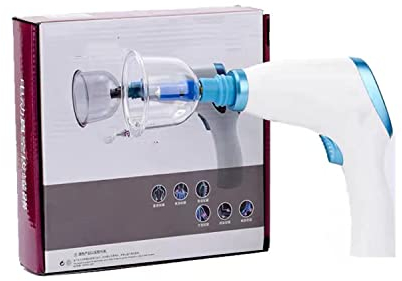 HJDSUDU Set di Coppettazione Elettrica, Terapia di Coppettazione USB Cinese Professionale con 1 Coppetta Massaggio E Pompa A Vuoto Massaggio, Sollievo dal Mal di Schiena E Riduzione della Cellulite