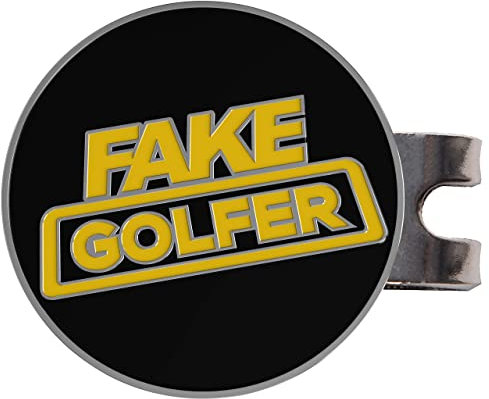 Shanker Golf Ballmarker – Fake Golfer Lustiger Golfball-Marker Hut Clip – Lustiges Golfzubehör – Parodie Magnetischer Golfballmarker – Unhöfliches Golfball-Marker-Werkzeug – Das perfekte lustige