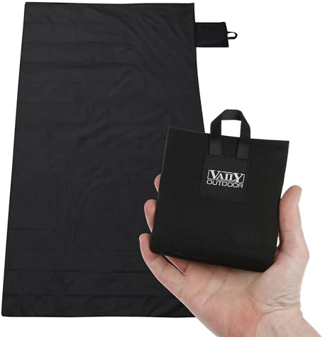 Vaily Mini Picknickdecke Stranddecke - Ultradünne Outdoor Decke, ideal für Picknick, Camping und Wandern - 80 x 140 cm