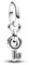 PANDORA ME Schlüssel Mini-Charm-Anhänger aus Sterling Silber, Kompatibel ME und Moments Armbändern, 793084C00