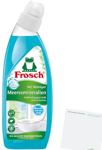 Frosch WC Reiniger Meeresmineralien (750ml Flasche) + usy Block