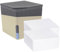 WENKO Raumentfeuchter Cube Set, Luftentfeuchter mit 2 x 500 g Granulat-Block, 13 x 13 x 13 cm, Beige