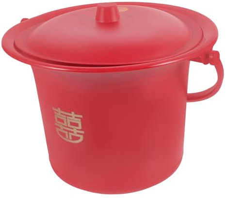 FRCOLOR 2 Pièces Seau À Crachoir Accessoire De Mariage Urinoir Portable Toilette Enfants Pot De Voyage Récipient À Pipi Pots D'Urine En Plastique Toilettes Portables Pichet Urinoir Pour