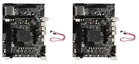 Eoslcusmvl 2X A88 Placa Base Fm2 + Interfaz CPU DDR3 Toda la Fuente de Alimentación de Estado Sólido Placa Base de Juegos