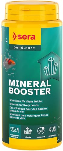 sera Pond Mineral Booster 500 ml (475 g) | Mineralienzusatz für Gartenteiche | liefert Calcium & Magnesium | beugt Mangelerscheinungen vor | fördert Farben & Vitalität