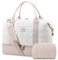 LOVEVOOK Reisetasche Damen, Leicht Puffer Weekender Handgepäck Tasche Kliniktasche Geburt Krankenhaustasche mit Schuhfach & Nassfach, Travel Bag Sporttasche für Flugzeug Reise
