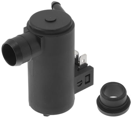 HEROFFIX Pompe De Lave-Glace Avec Joint Pour Citroen Ax 1986-1998 Pompe De Lave-Glace Avant Pompe D'Essuie-Glace No.643446 Noir 1 Pièce