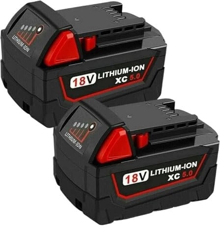 18V Lithium Ion Replacement Battery, 9.0Ah for Milwaukee M18 Power Tools, Compatible with Models 48-11-1815, 48-11-1850, 48-11-1860, Z50