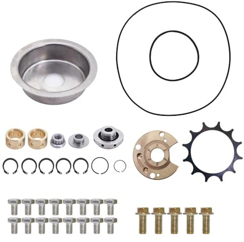 FGTFTRDE Kompatibler Turbolader -Reparaturkit Kompatibel mit T3 T4 T04E TB03 TC03 T04B -Modelle