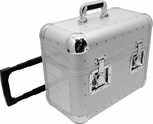 Zomo Recordcase TP-70 XT - LP Schallplatten Koffer - Silber
