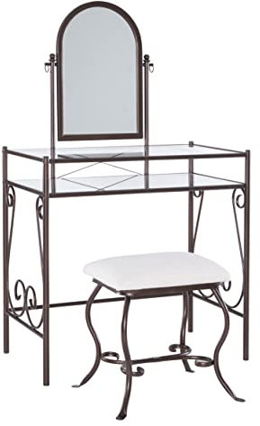 Linon Clarisse Kosmetikset aus Metall