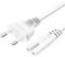 cablepelado, cavo di alimentazione iec-320-c7, 1,8 m, Bianco