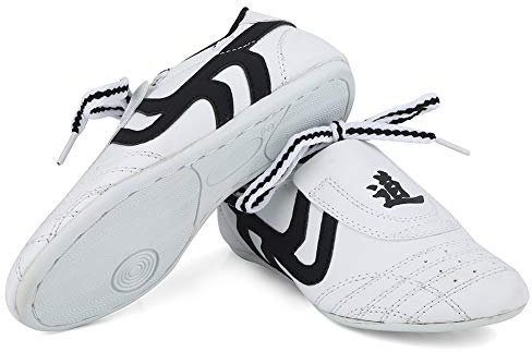 VGEBY Scarpe Taichi Kong Fu, Scarpe Taekwondo Unisex per Formazione Boxing Karate (Dimensione : 36)